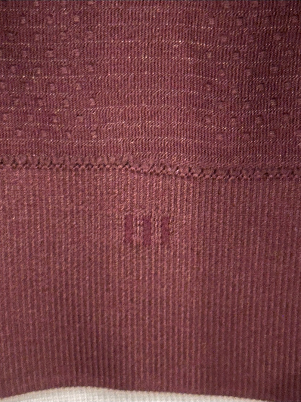 Lululemon Sleeveless Seamless Tank Top Brown Burgundy Size M - Picture 4 of 5